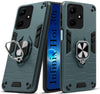 For Infinix Hot 30i Back Cover Case (Shockproof Dual Layer Polycarbonate |Ring Holder Kickstand)