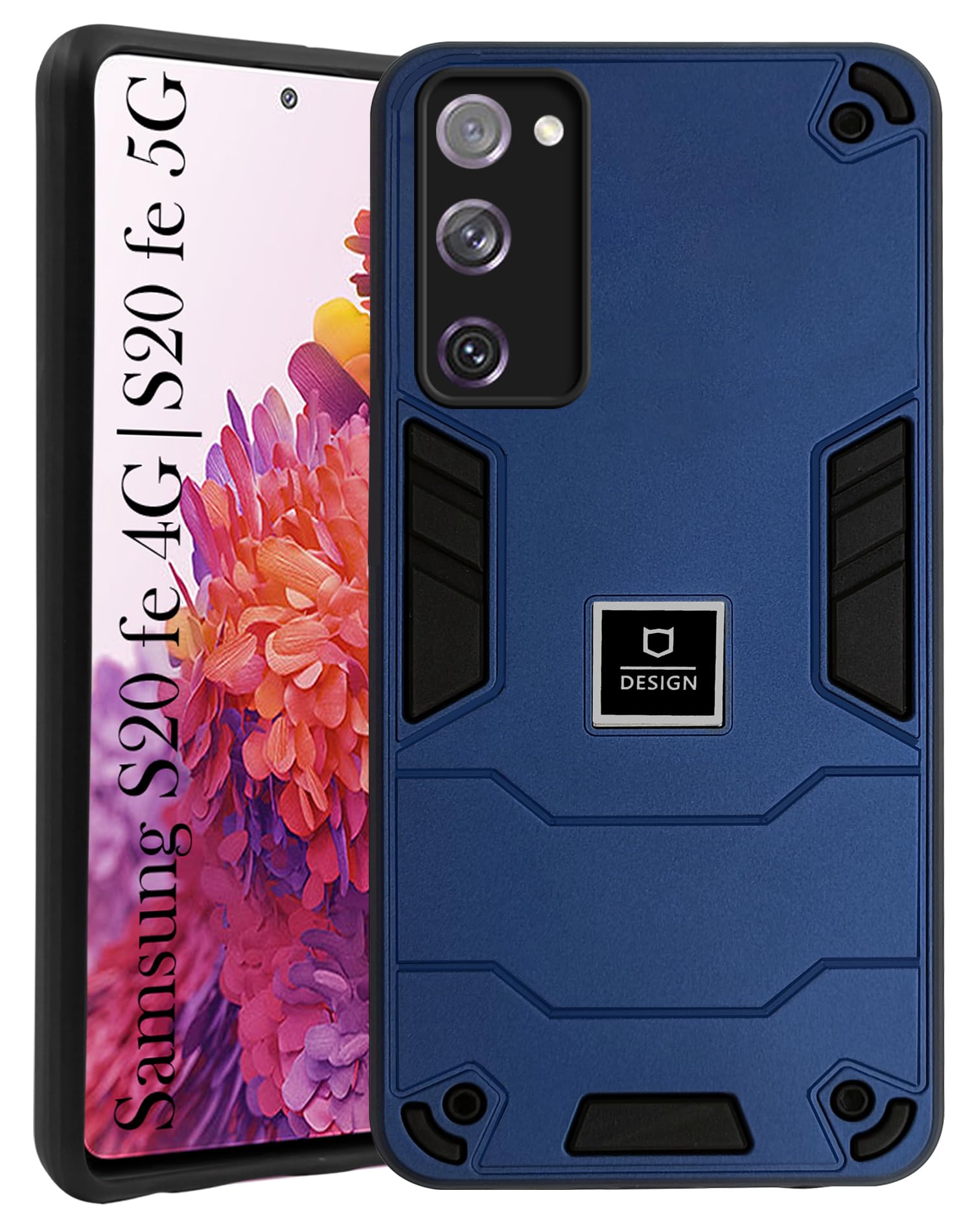 For Samsung Galaxy S20 FE 4G | S20 FE 5G Back Cover Case (Lightweight Hybrid Armor Shockproof Polycarbonate)