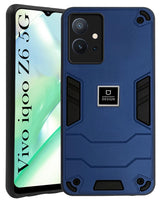 For Vivo iQOO Z6 5G Back Cover Case (Lightweight Hybrid Armor Shockproof Polycarbonate)