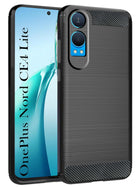 For OnePlus Nord CE 4 Lite Back Cover Case (Shockproof with Polycarbonate Clear Panel)