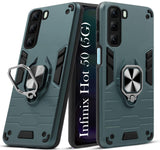 For Infinix Hot 50 5G Back Cover Case  (Shockproof Polycarbonate Dual Layer Hybrid Armor)