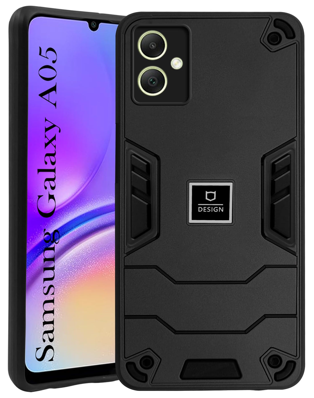 For Samsung Galaxy A05 Back Cover Case (Lightweight Hybrid Shockproof Polycarbonate)
