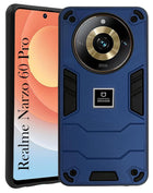For Realme Narzo 60 Pro Back Cover Case (Lightweight Hybrid Shockproof Polycarbonate)
