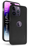For Apple iPhone 14 Pro Max Back Cover Case (Textured Grip Design | Camera Protetion | Slim and Light Weight | Soft Touch and Feel)