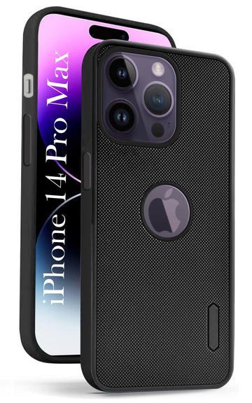 For Apple iPhone 14 Pro Max Back Cover Case (Textured Grip Design | Camera Protetion | Slim and Light Weight | Soft Touch and Feel)