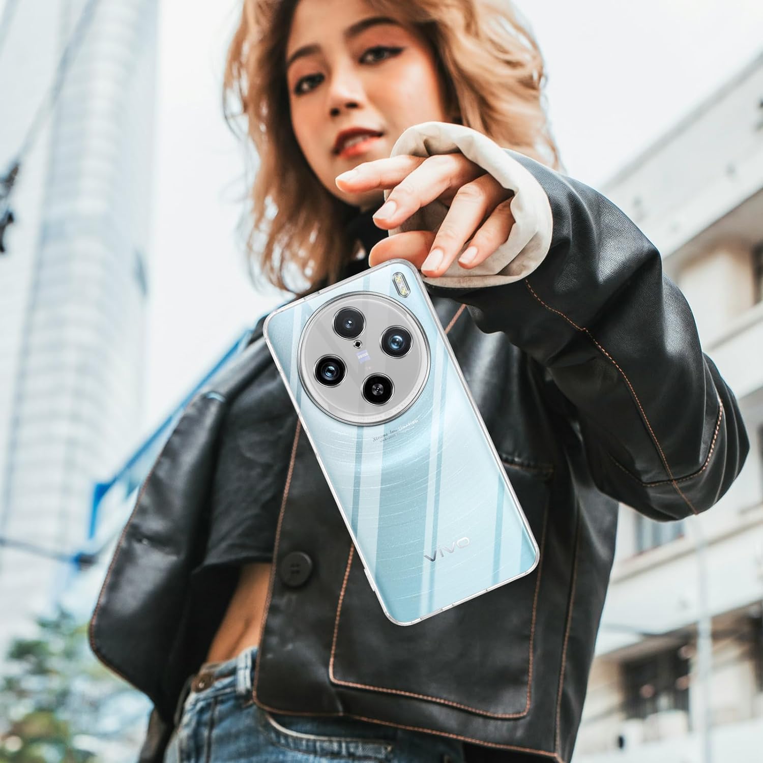 TIANYUE Custodia per vivo X100 Pro, Questo vivo X100 Pro Flip TIANYUE Custodia per vivo X100 Pro, Questo vivo X100 Pro Flip