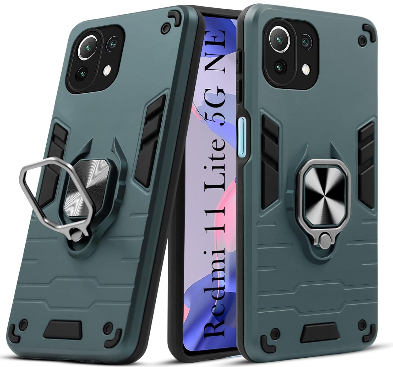 For Xiaomi 11 Lite 5G NE Back Cover Case (Shockproof Hybrid Armor)