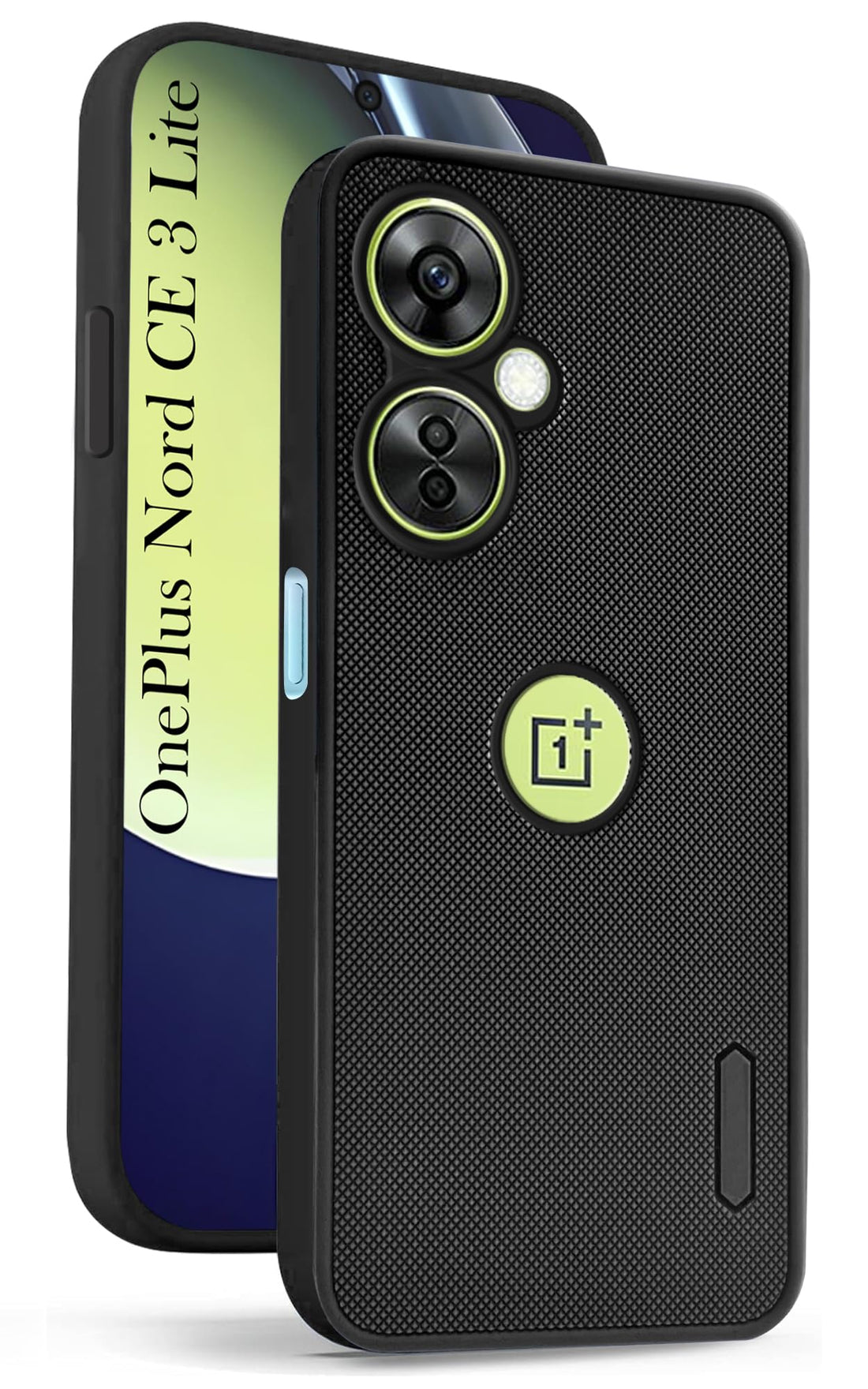 For OnePlus Nord CE 3 Lite Back Cover Case (Textured Grip Design | Camera Protetion | Slim and Light Weight | Soft Touch and Feel)