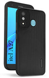 For Itel A27 Back Cover Case (Textured Grip Design | Camera Protetion | Slim and Light Weight | Soft Touch and Feel)