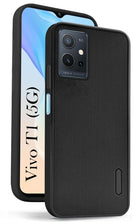 For Vivo T1 5G Back Cover Case (Textured Grip Design | Camera Protetion | Slim and Light Weight | Soft Touch and Feel)