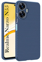 For Realme Narzo N55 (Liquid Silicone | Side Grip | Camera Protection)