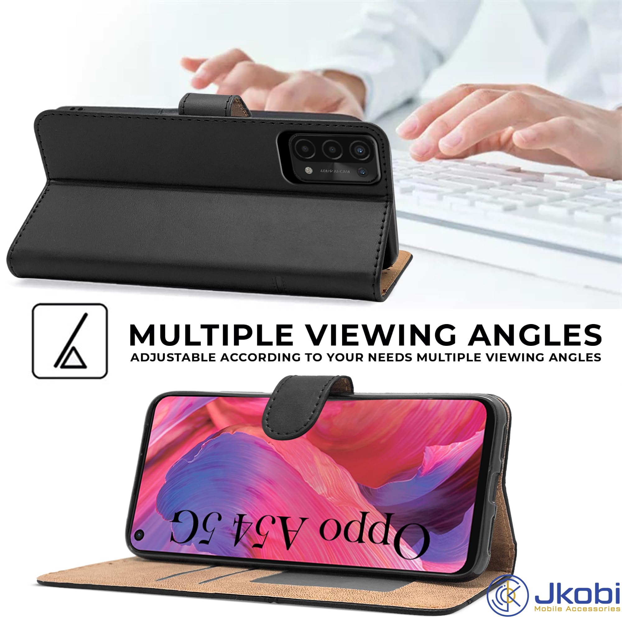 SONWO Cover per Oppo A54 5G / Oppo A74 5G / Oppo A93 5G Flip Caso in PU Pelle Case Cover Portafoglio Custodia per Oppo A54 5G / Oppo A74 5G SONWO Cover per Oppo A54 5G / Oppo A74 5G / Oppo A93 5G Flip Caso in PU Pelle Case Cover Portafoglio Custodia per Oppo A54 5G / Oppo A74 5G