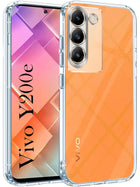 For Vivo Y200e Back Cover Case (Puffer Cushion Wave Design | Camera Protection)
