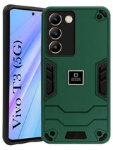 For Vivo T3 5G Back Cover Case (Lightweight Hybrid Shockproof Polycarbonate)