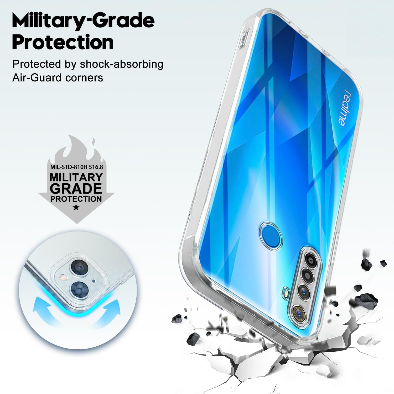 Back Cover Realme 5s Covers Smartphone Realme 5i Back Cover