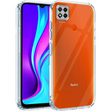For Poco C31 Back Cover Case (Silicone Crystal Clear | Pure Camera Protection | Soft and Flexible for Charger and Headphone sockets | Shockproof Bumpers)