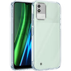 For Realme Narzo 50i  Back Cover Case (Silicone Crystal Clear | Pure Camera Protection | Soft and Flexible for Charger and Headphone sockets | Shockproof Bumpers)