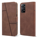 For Xiaomi Redmi Note 11 Pro |11 Pro 5G |11 Pro Plus 5G Flip Cover Case (Stitched Leather Finish | Magnetic Closure |Foldable Stand | Wallet Card Slots)