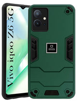 For Vivo iQOO Z6 5G Back Cover Case (Lightweight Hybrid Armor Shockproof Polycarbonate)