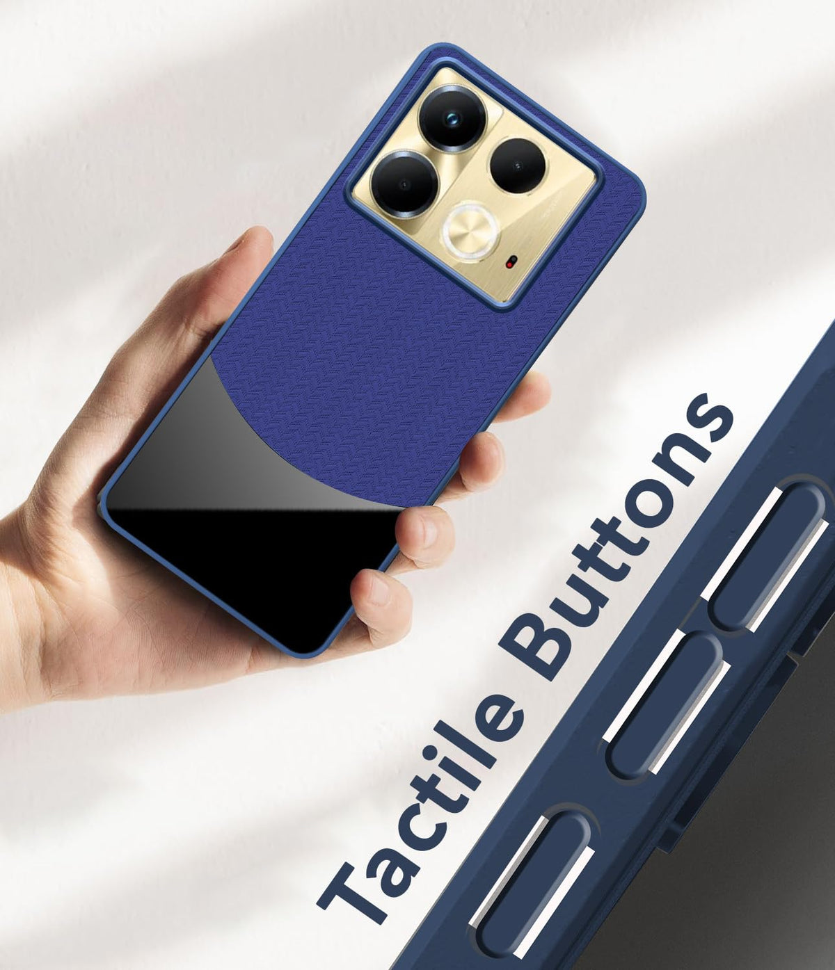 For Infinix Note 40 Silicone Finish Back Cover Case (Premium Minimalist Professional Feel | Camera Protection Bump)