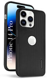 For Apple iPhone 14 Pro Back Cover Case (Textured Grip Design | Camera Protetion | Slim and Light Weight | Soft Touch and Feel)