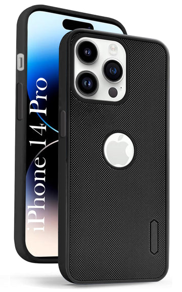 For Apple iPhone 14 Pro Back Cover Case (Textured Grip Design | Camera Protetion | Slim and Light Weight | Soft Touch and Feel)