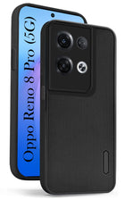 For Oppo Reno8 Pro 5G | Reno 8 Pro 5G Back Cover Case (Textured Grip Design | Camera Protetion | Slim and Light Weight | Soft Touch and Feel)