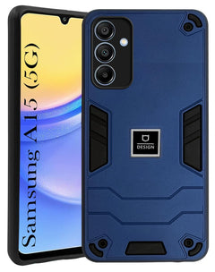 For Samsung Galaxy A15 5G Back Cover Case (Lightweight Hybrid Shockproof Polycarbonate)