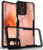 For Motorola Moto G04 | Motorola Moto G04s Back Cover Case (Puffer Cushion Wave Design | Camera Protection)