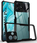 For Poco M6 Pro Back Cover Case (Textured Grip Design | Camera Protection | Slim and Light Weight | Soft Touch and Feel)