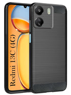 For Xiaomi Redmi 13C 4G Back Cover (Silicone Clear Shockproof Case with Camera Protection | Soft and Flexible)