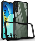 For Samsung Galaxy F34 5G Back Cover Case (Puffer Cushion Wave Design | Camera Protection)