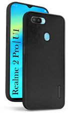 For Realme 2 Pro| Realme U1 Back Cover Case (Textured Grip Design | Camera Protetion | Slim and Light Weight | Soft Touch and Feel)