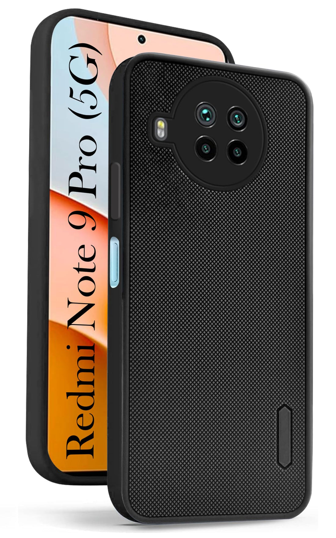 For Xiaomi Mi Redmi Note 9 Pro 5G  Back Cover Case (Textured Grip Design | Camera Protetion | Slim and Light Weight | Soft Touch and Feel)