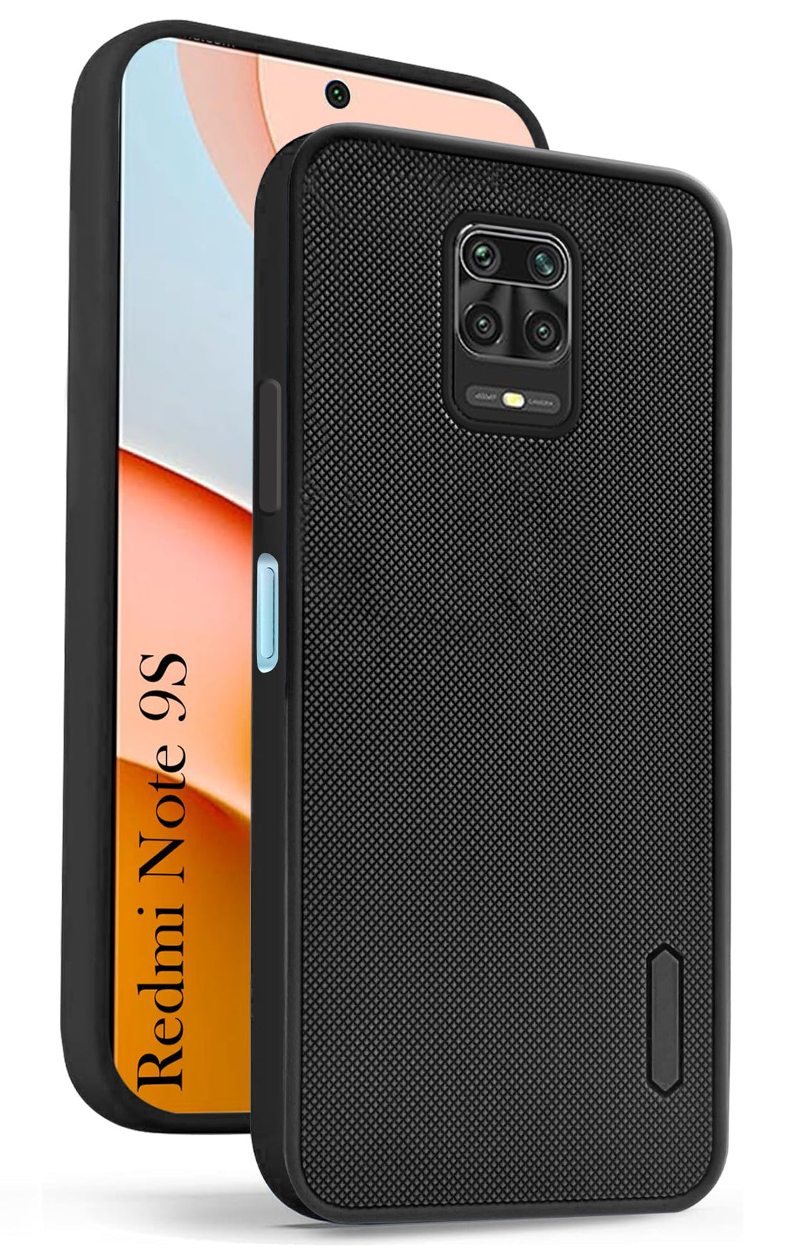 For Xiaomi Mi Redmi Note 9S Back Cover Case (Textured Grip Design | Camera Protetion | Slim and Light Weight | Soft Touch and Feel)