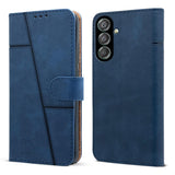 For Samsung Galaxy F15 5G Flip Cover Case (Stitched Leather with Magnetic Closure)