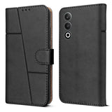 For Oneplus Nord CE 4 Flip Cover Case (Stitched Leather with Magnetic Closure)