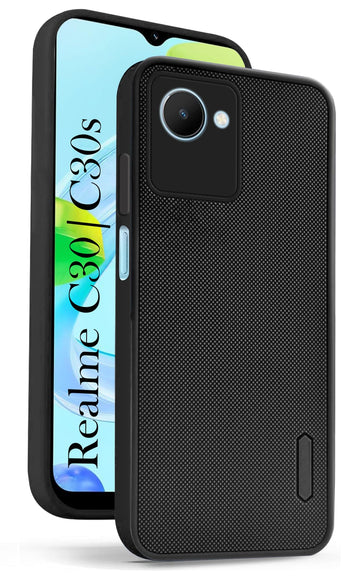 For Realme C30 | C30S Back Cover Case (Textured Grip Design | Camera Protetion | Slim and Light Weight | Soft Touch and Feel)