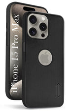 For iPhone 15 Pro Max Back Cover Case (Textured Grip Design | Camera Protetion | Slim and Light Weight | Soft Touch and Feel)