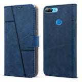 For Huawei Honor 9 Lite Flip Cover Case ( Stitched Leather with Magnetic Closure)
