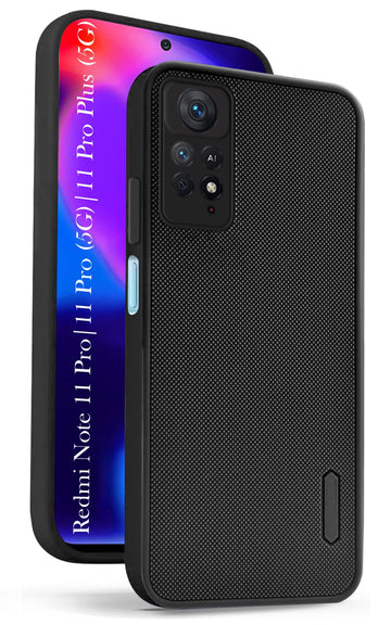 For Xiaomi Redmi Note 11 Pro |11 Pro 5G |11 Pro Plus 5G Back Cover Case (Textured Grip Design | Camera Protetion | Slim and Light Weight | Soft Touch and Feel)