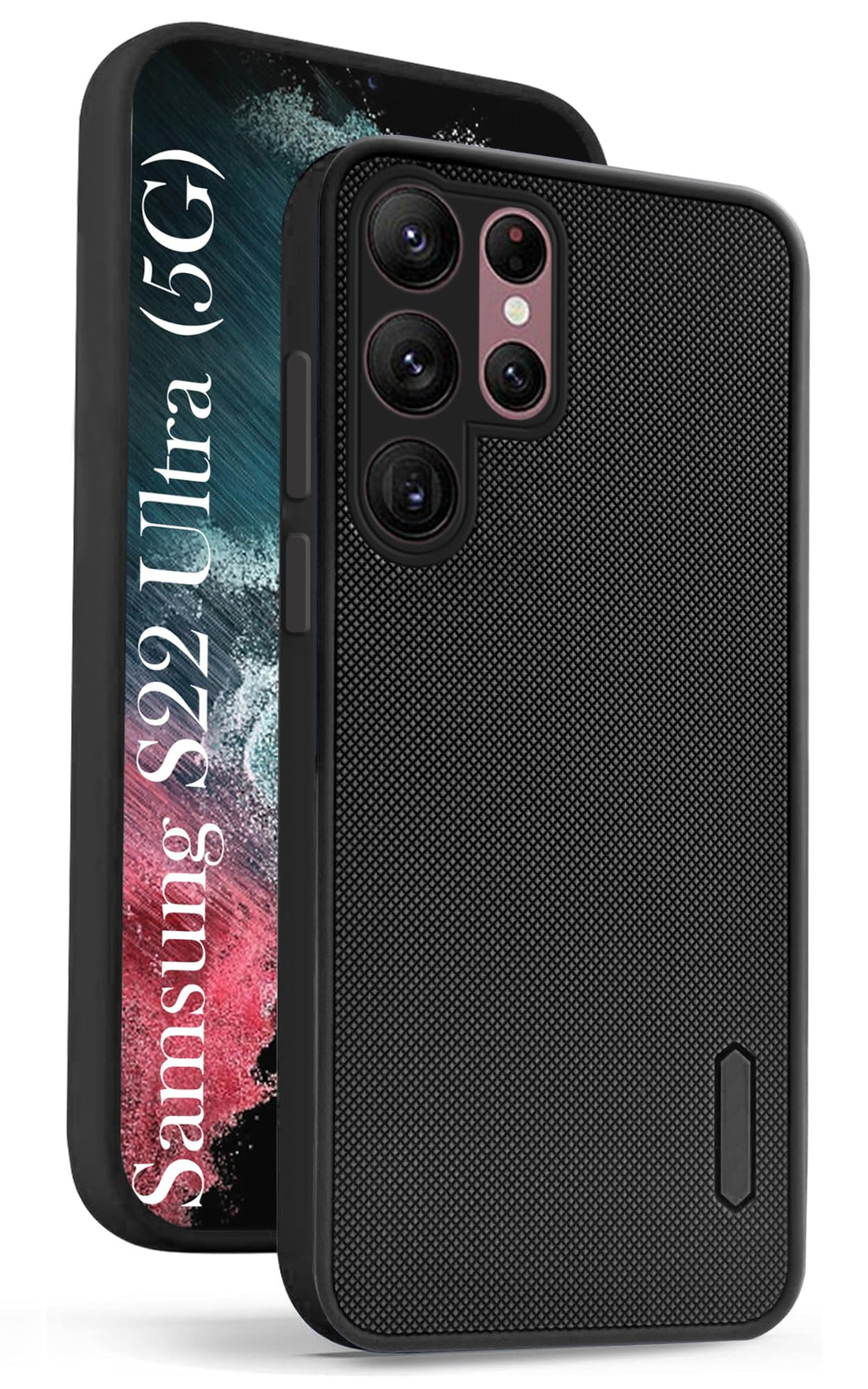 For Samsung Galaxy S22 Ultra 5G Back Cover Case (Textured Grip Design | Camera Protetion | Slim and Light Weight | Soft Touch and Feel)