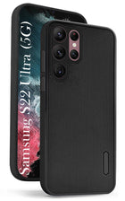 For Samsung Galaxy S22 Ultra 5G Back Cover Case (Textured Grip Design | Camera Protetion | Slim and Light Weight | Soft Touch and Feel)