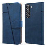 For Realme Narzo 80 Lite 5G Flip Cover Case ( Stitched Leather with Magnetic Closure)