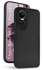 For Oppo Reno 10 5G | Oppo Reno 10 Pro 5G Back Cover Case (Puffer Cushion Wave Design | Camera Protection)