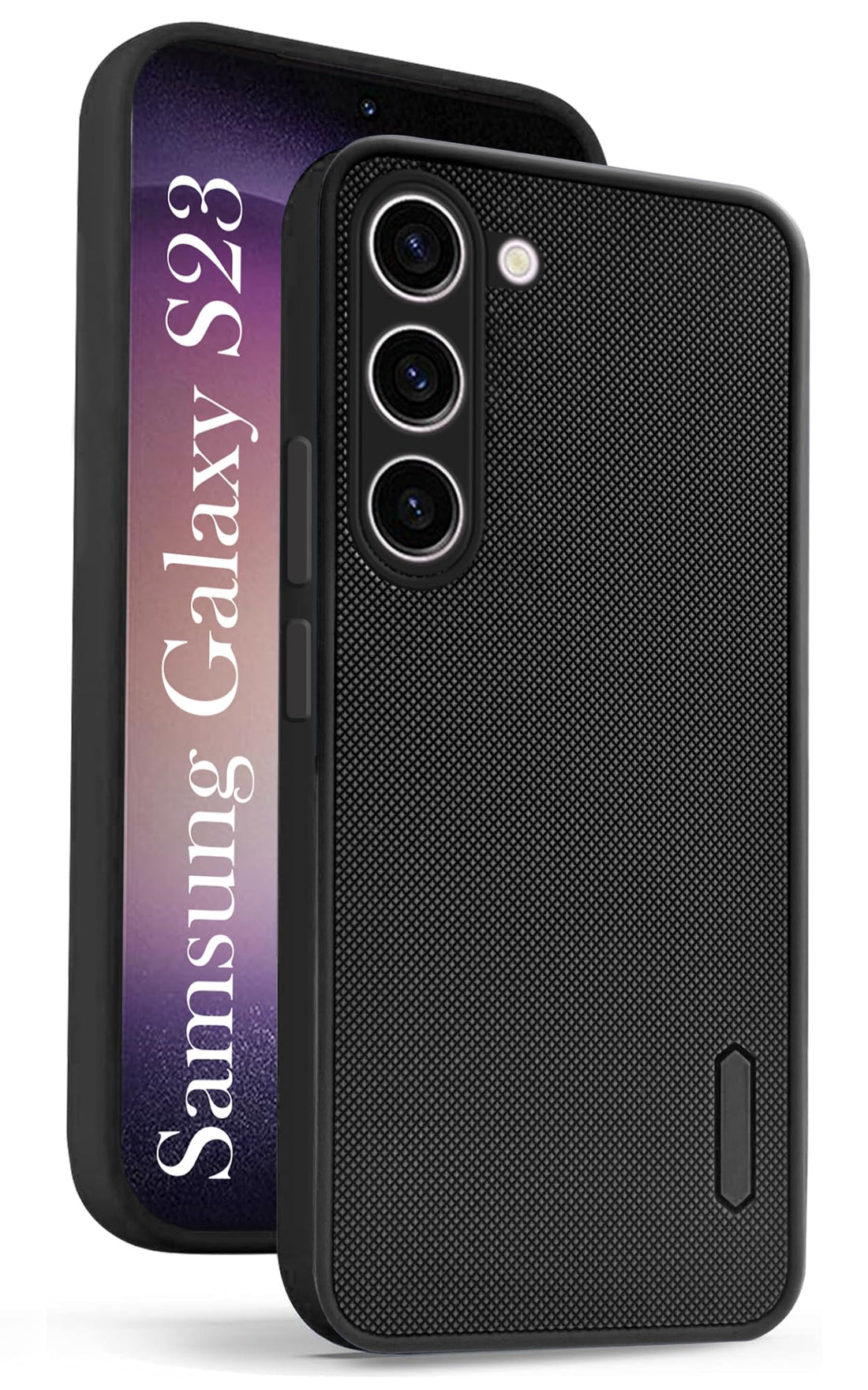 For Samsung Galaxy S23 5G Back Cover Case (Textured Grip Design | Camera Protetion | Slim and Light Weight | Soft Touch and Feel)