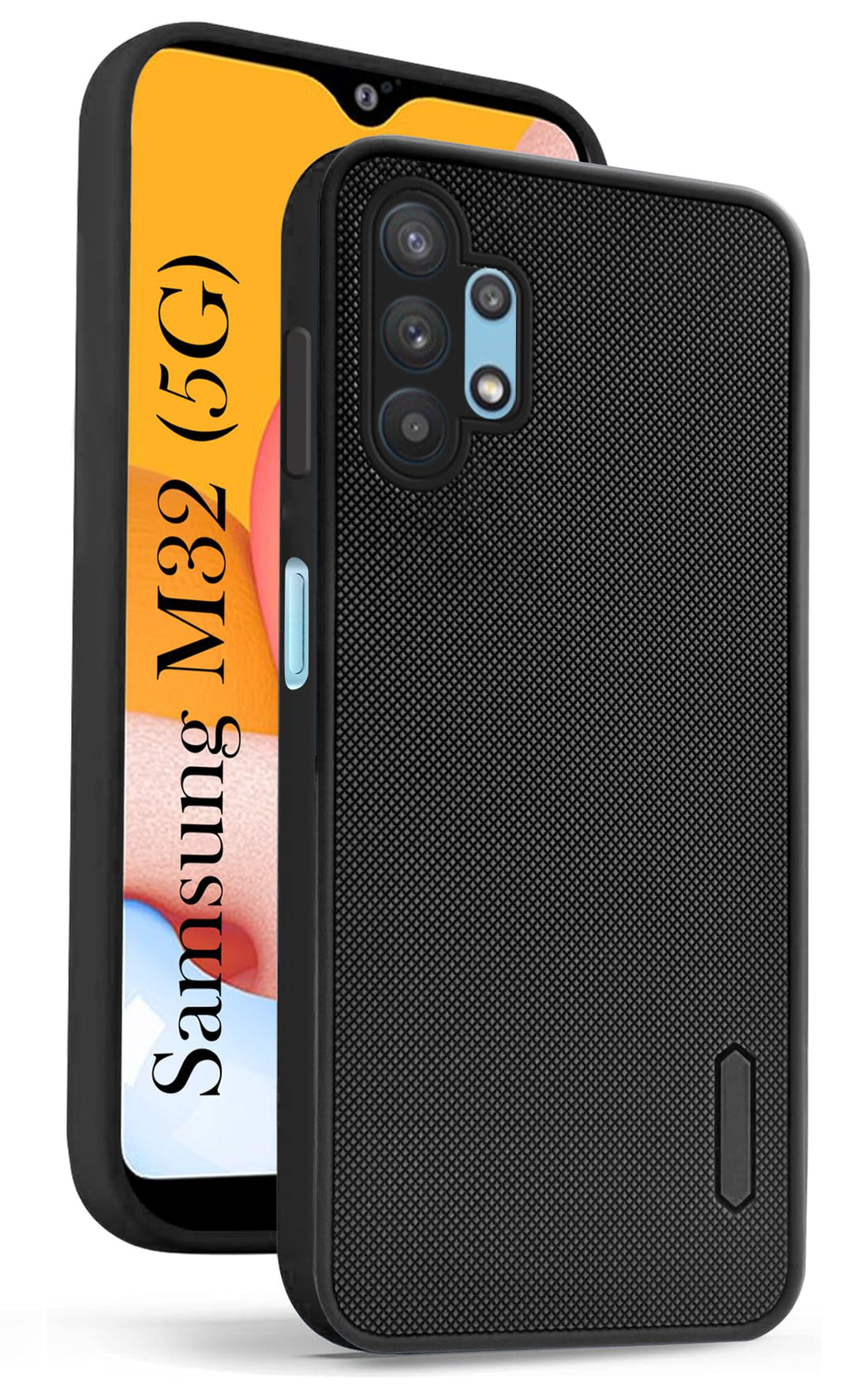 For Samsung Galaxy M32 5G Back Cover Case (Textured Grip Design | Camera Protetion | Slim and Light Weight | Soft Touch and Feel)