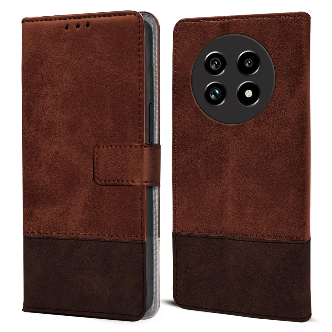 For Realme 13 Pro | Realme 13 Pro Plus 5G Flip Cover Case (Professional Dual Leather Wallet with Magnetic Closure)