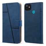 For Itel Vision 1 Flip Cover Case  (Stitched Leather with Magnetic Closure | )