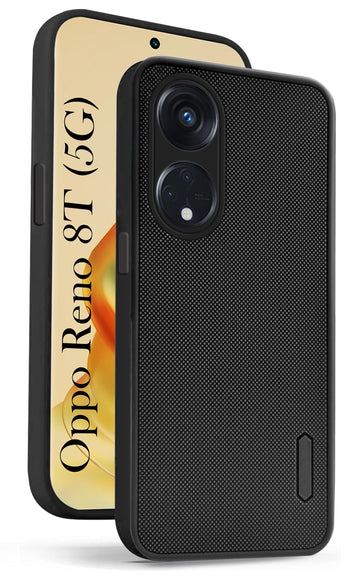 For Oppo Reno 8T 5G Back Cover Case (Textured Grip Design | Camera Protetion | Slim and Light Weight | Soft Touch and Feel)